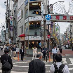 Tokyo beim Shimbasi Bahnhof