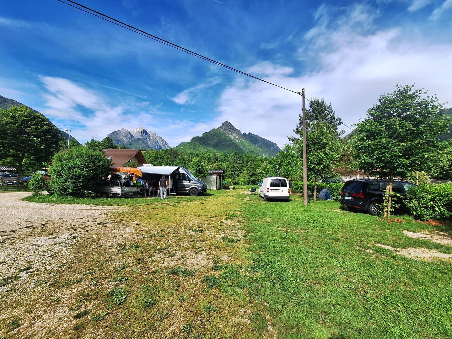 Camp Liza - die gleichen Stellplätze, wie im letzten Jahr