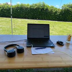 Homeoffice im Grünen