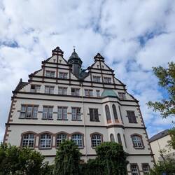 Pfarrhaus, etwas größer als üblich