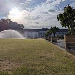 Da ist ein Regensprenger...