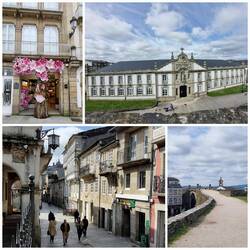 Lugo mit gut erhaltener, begehbarer Stadtmauer