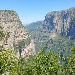 Die tiefste Schluch auf der Welt 600 bis 1000 Meter tief. UNESCO Schlucht