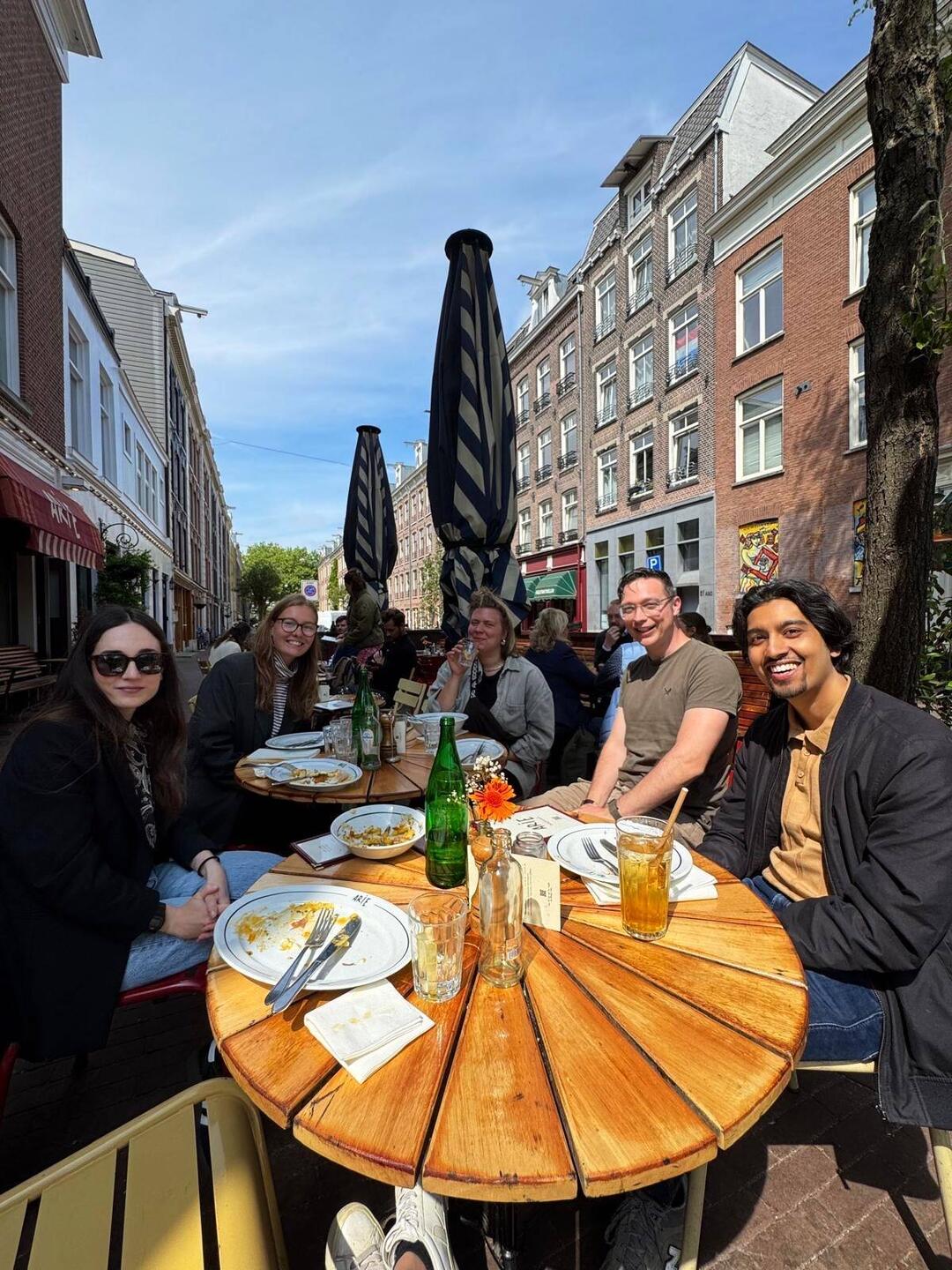 Marketing team lunch 🤩