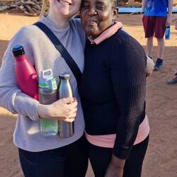 Meine afrikanische Mum 😉