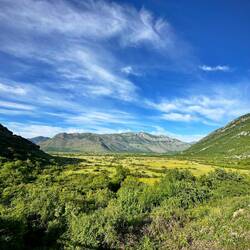 Ausblick von der Unterkunft