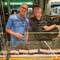 Mike & Tim window shopping