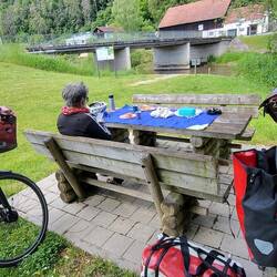 Picknick an der Altmühl