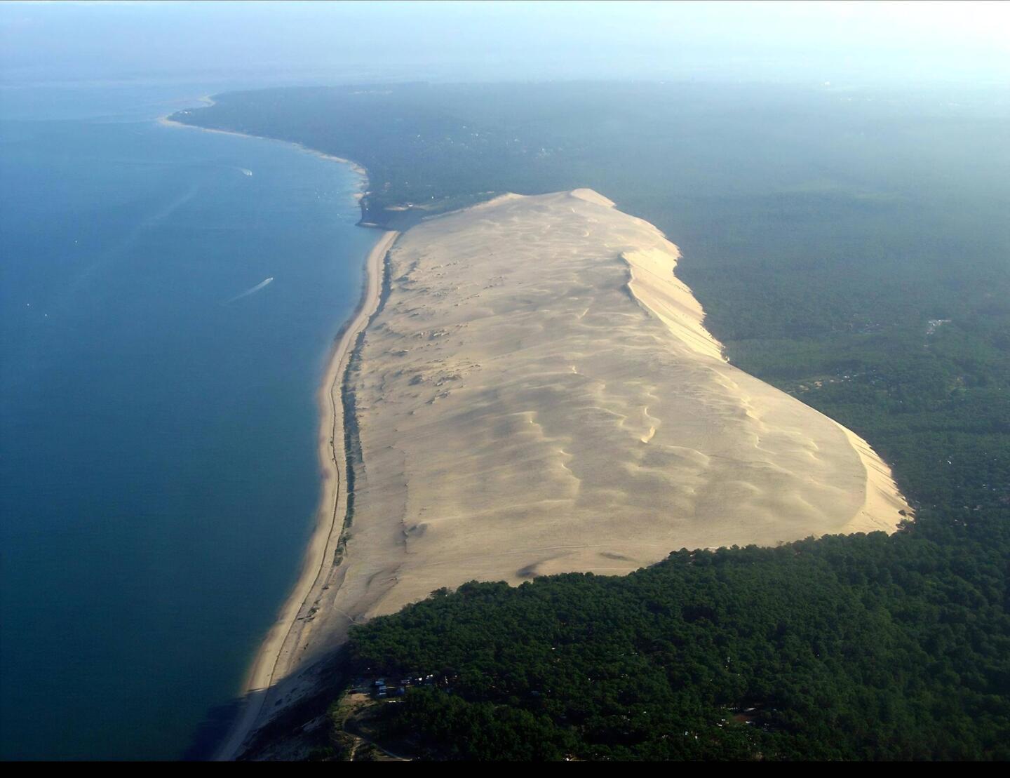 Die Düne aus der Luft