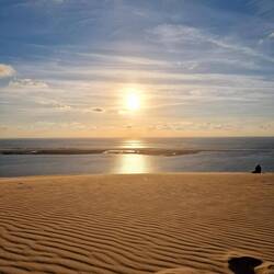 Sunset auf der Düne🥹