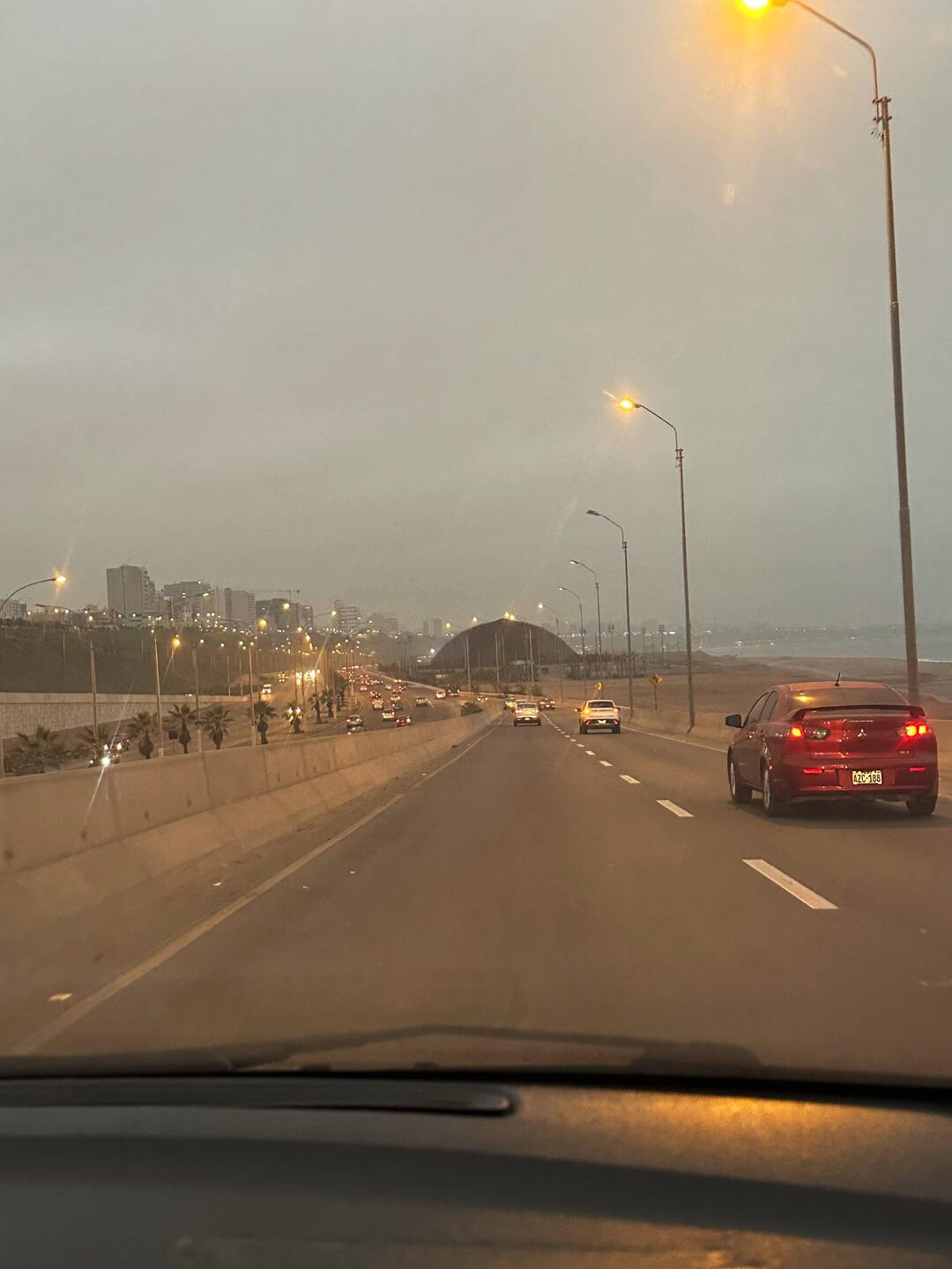 Panamericana zwischen Patifik und Lima