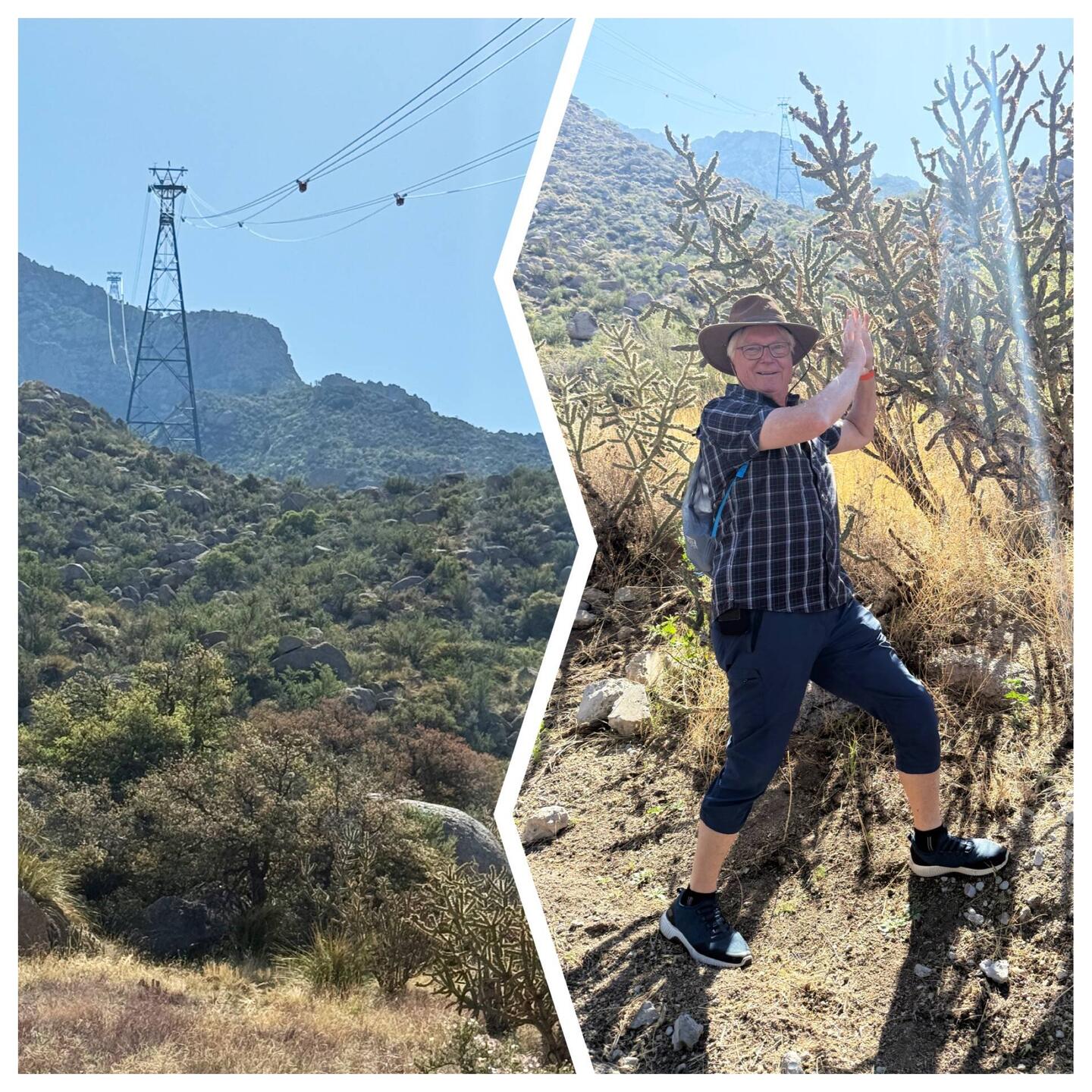 Sandua Peak Trailway, die Gondel waren Heinz etwas zu eng, deshalb sind wir nicht hochgefahren