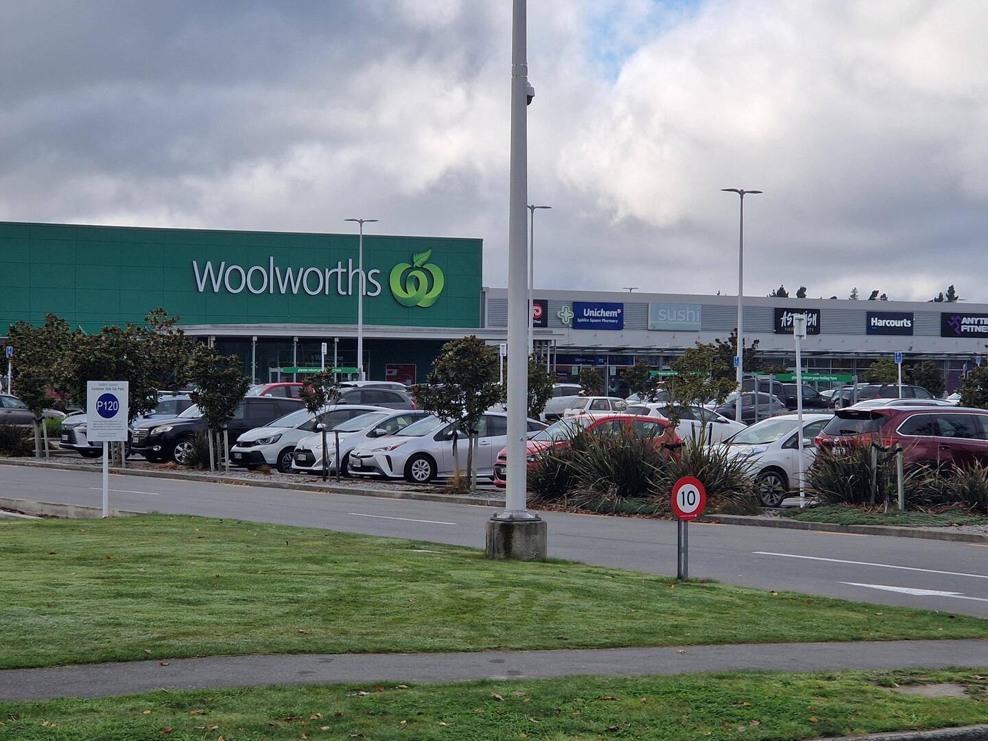 Woolworths !! and a Spitfire at the retail park