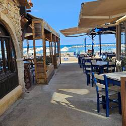 Die Taverne unter unserem Appartement