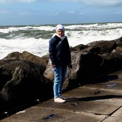 Die Nordsee, echt "gförchtig"