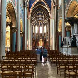 Interior of St Germaine de Pres.