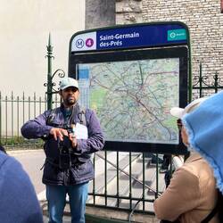 Explaining the Parsii settlement 250 BC, Roman Lutia 300 AD, then the Franks, then FRANCE.