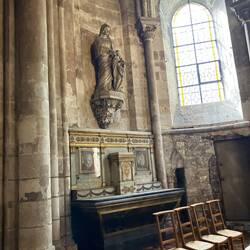 Older chapel of the church