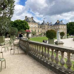 Her home built in 1615, now home to the French Senate