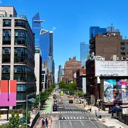 Blick auf die 10th Avenue