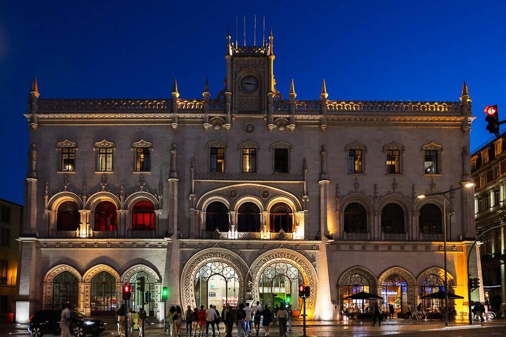 Bahnhof am Rossio-Platz