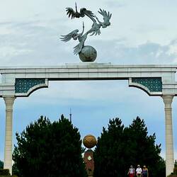 Der Storch ist ein Symbol für Frieden und Stabilität