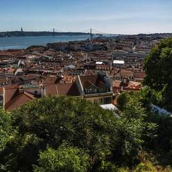 Blick vom Castelo de São Jorge