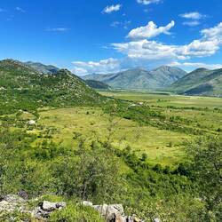 Wunderschöne Aussicht ins Trebišnjica Tal