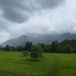 Regen ist auf dem Vormarsch