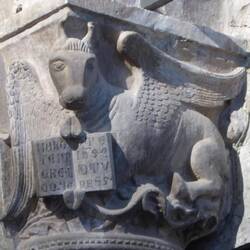 Carving in cathedral