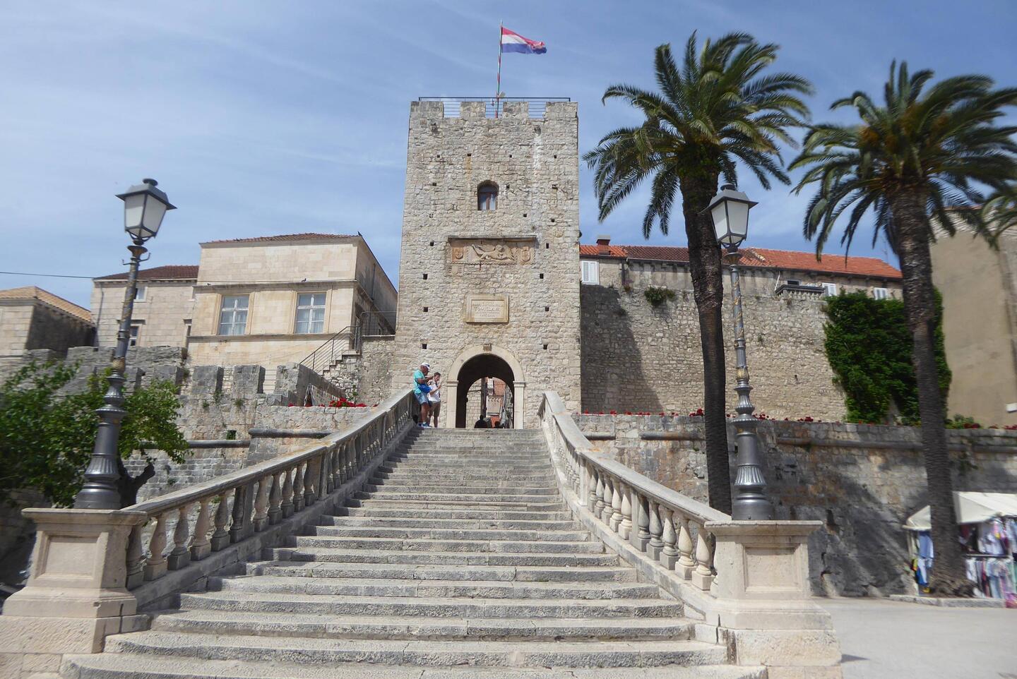 Korcula land gate