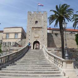 Korcula land gate