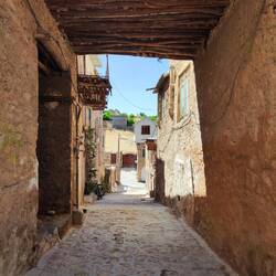 das alte Städtchen Qalat