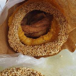 Diesmal Kringelgebäck vom Bäcker in Itea