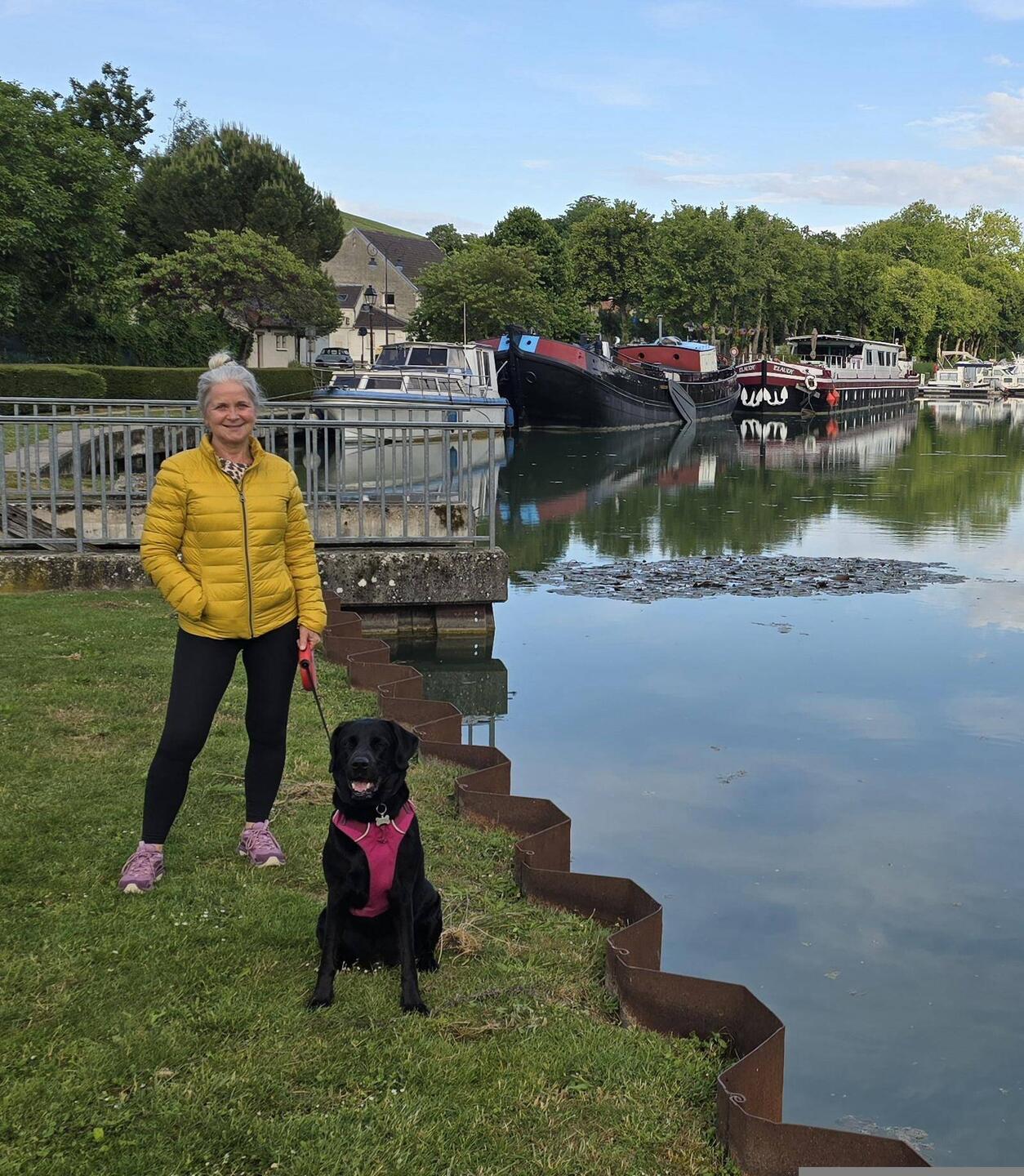 A walk beside the canal