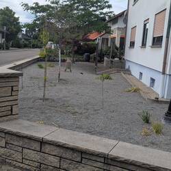 Ein kleinbürgerlicher Vorgartet