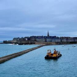 Saint Malo ist in Sicht