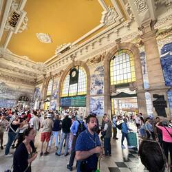 Muni station, used to be a monastery