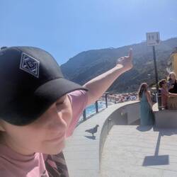 Von da oben kommen wir