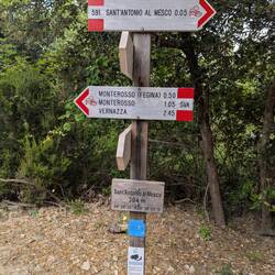 Die Zeitangaben sind eindeutig durch schnellere Wanderer genormt