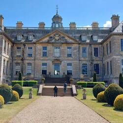 The rear of Belton House