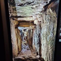 Kammer im Newgrange-Hügel