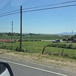 The Great Salt Lake over there