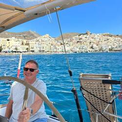 Leaving Syros