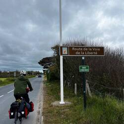 Strasse entlang der Landungs-Buchten