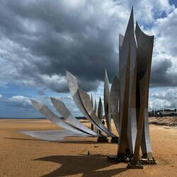 Skulptur Omaha Beach