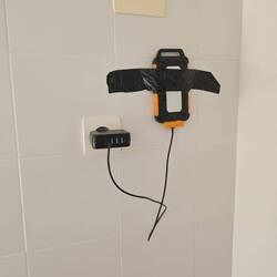 Powerbank wird auch gleich geladen...