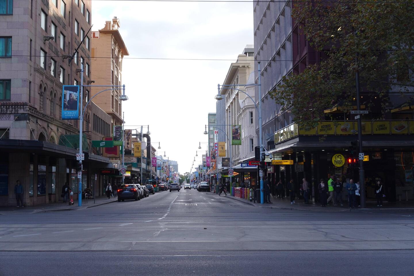 Ganz normale australische City mit ...