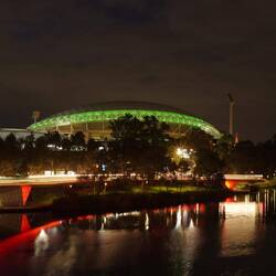 Adelaide Oval, das Stadion.