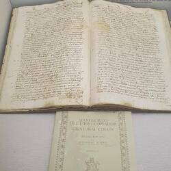 Libro originale di Cristoforo Colombo